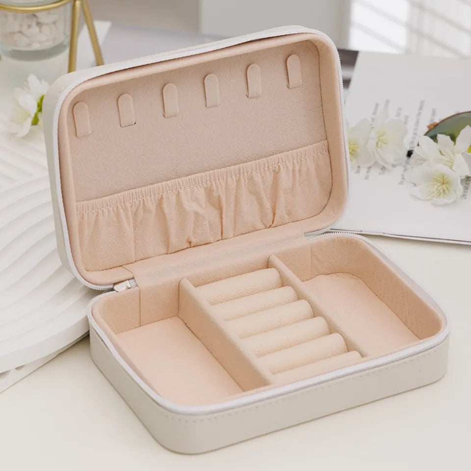 Leather Jewelry Storage Organizer