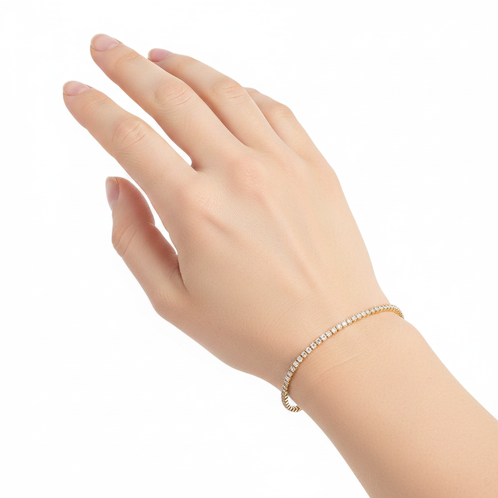 Zirconia Tennis Bracelet