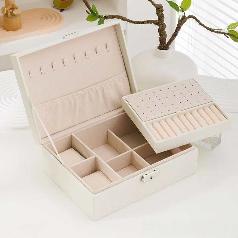 Leather Jewelry Storage Organizer