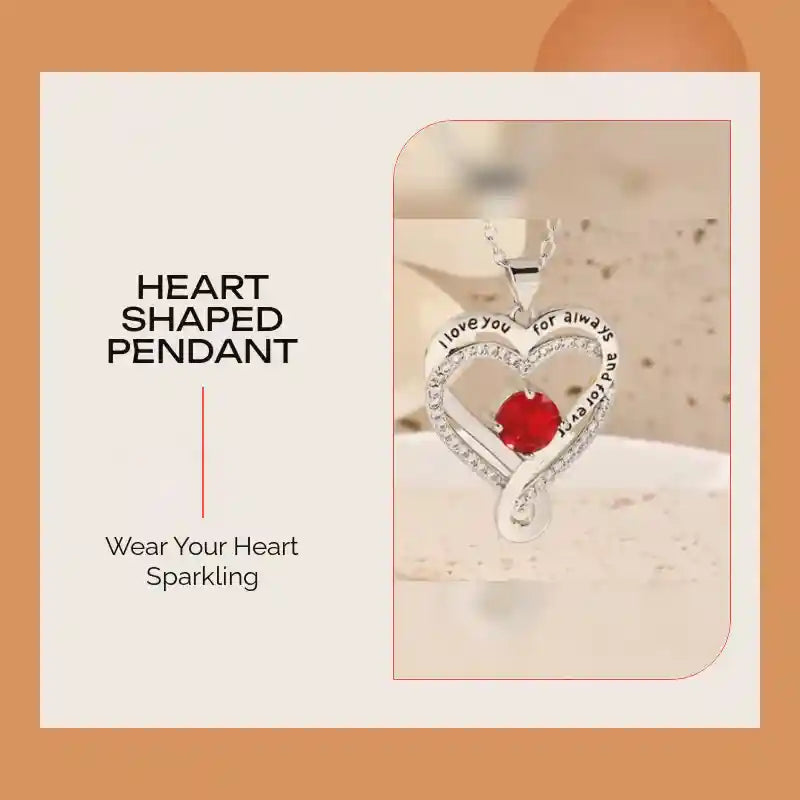 Heart shaped Pendant by@Outfy