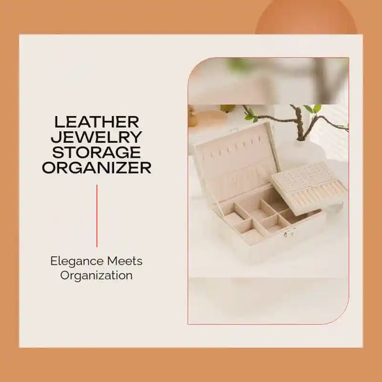 Leather Jewelry Storage Organizer by@Outfy