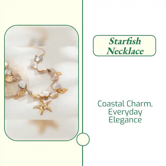 Starfish Necklace by@Outfy