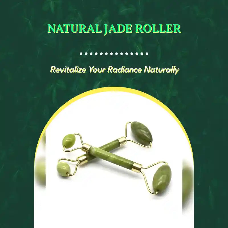 Natural Jade Roller by@Outfy